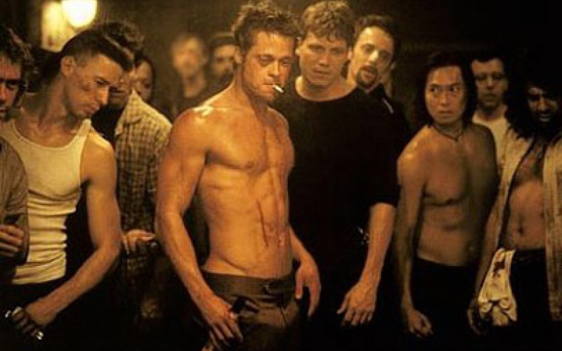 Brad Pitt in Fight Club